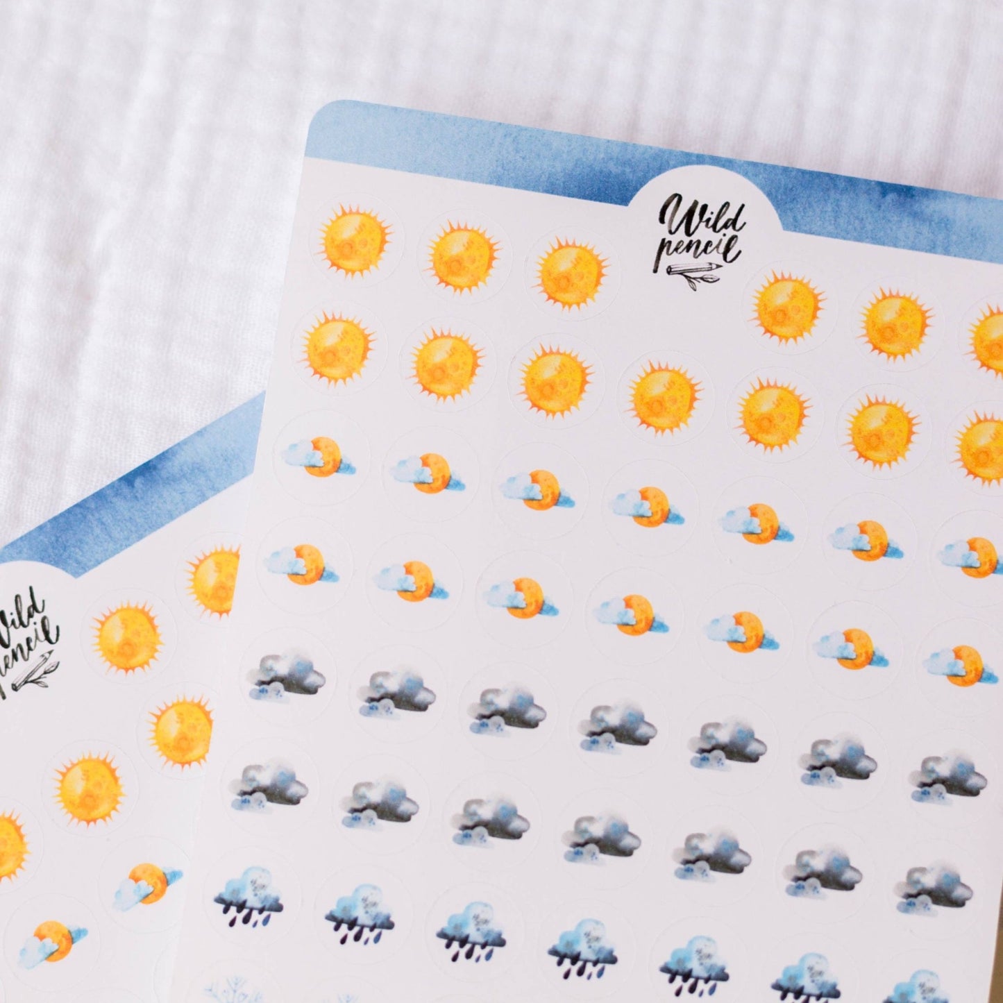 Stickers décoratifs | Wild Pencil Studio | Weather - Wild Pencil Studio - millenotes