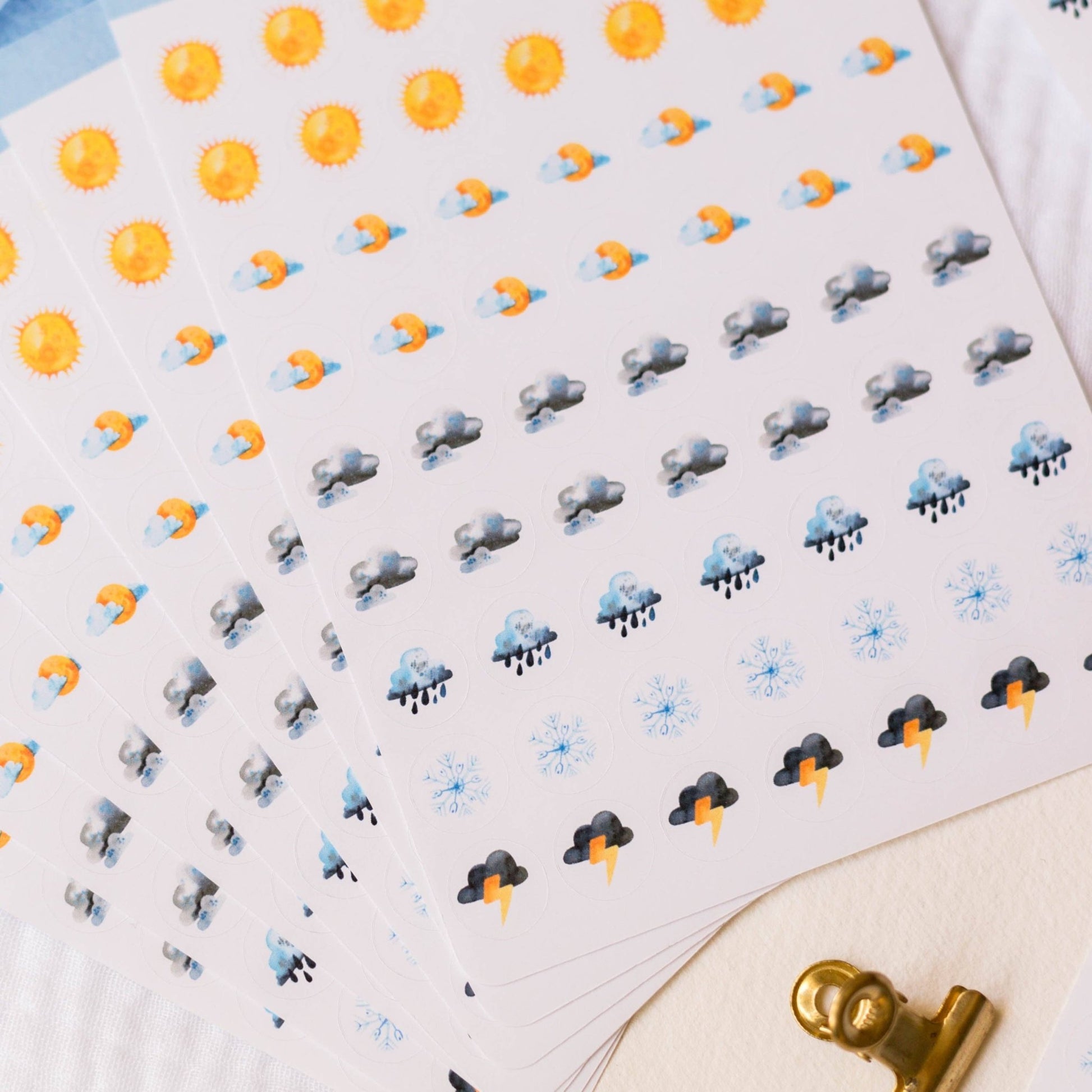 Stickers décoratifs | Wild Pencil Studio | Weather - Wild Pencil Studio - millenotes