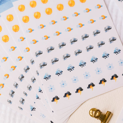 Stickers décoratifs | Wild Pencil Studio | Weather - Wild Pencil Studio - millenotes