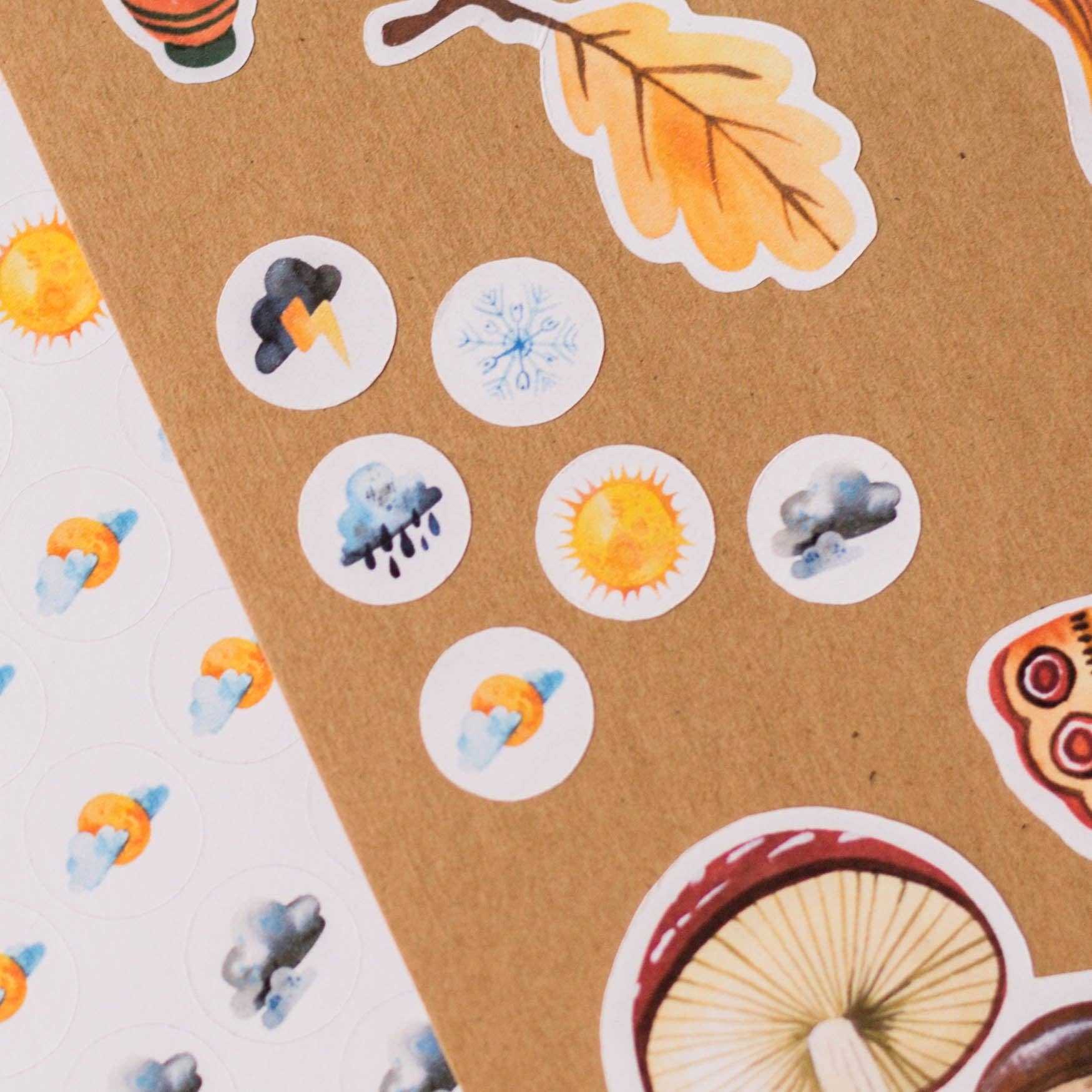 Stickers décoratifs | Wild Pencil Studio | Weather - Wild Pencil Studio - millenotes
