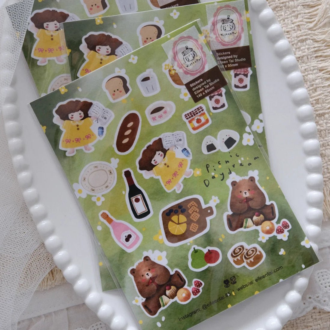 Stickers | Eileen Tai | Picnic Daydream - Eileen Tai - millenotes