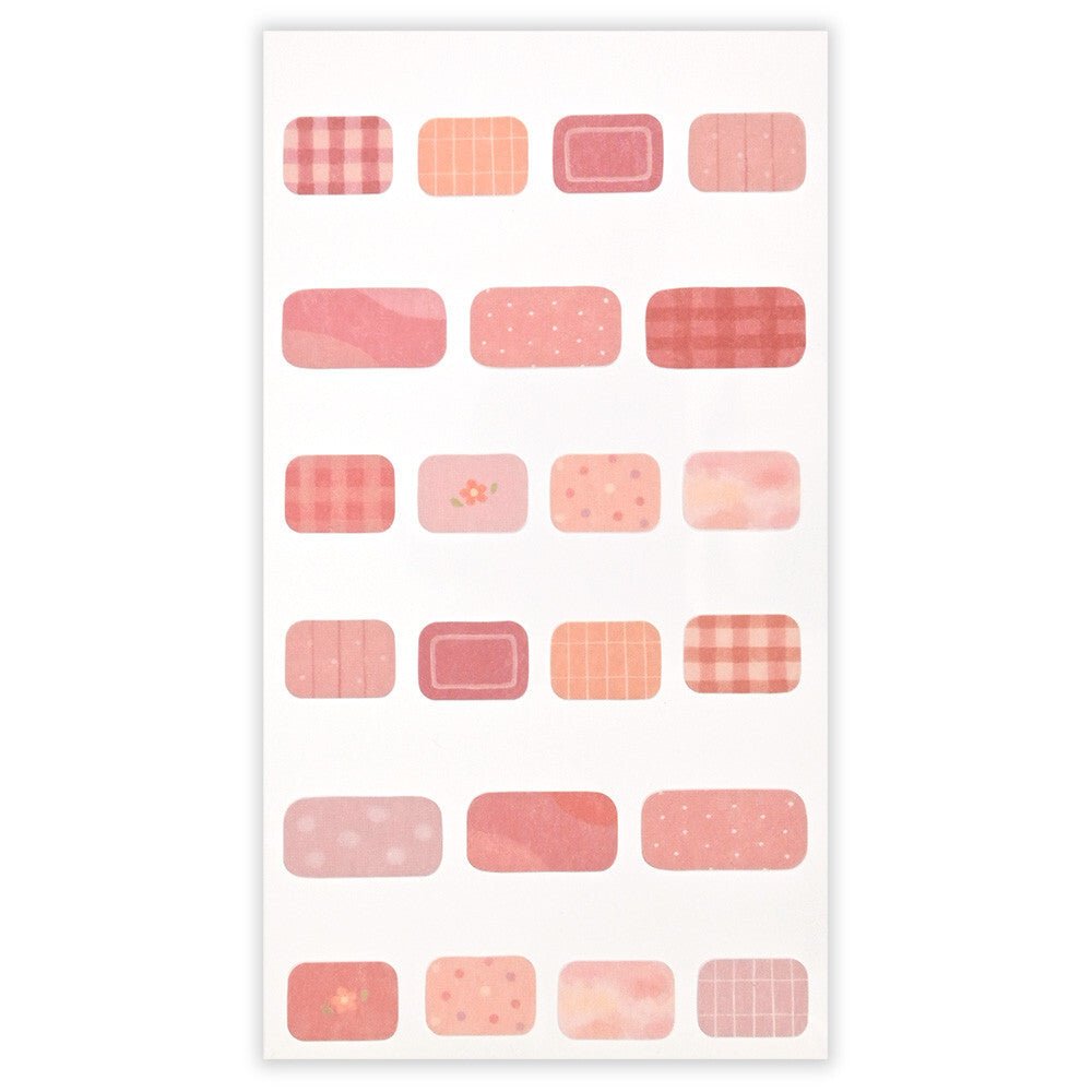 Stickers japonais 2 planches | Mattari Animals | Adorable Chaton - NB Co Ltd - millenotes