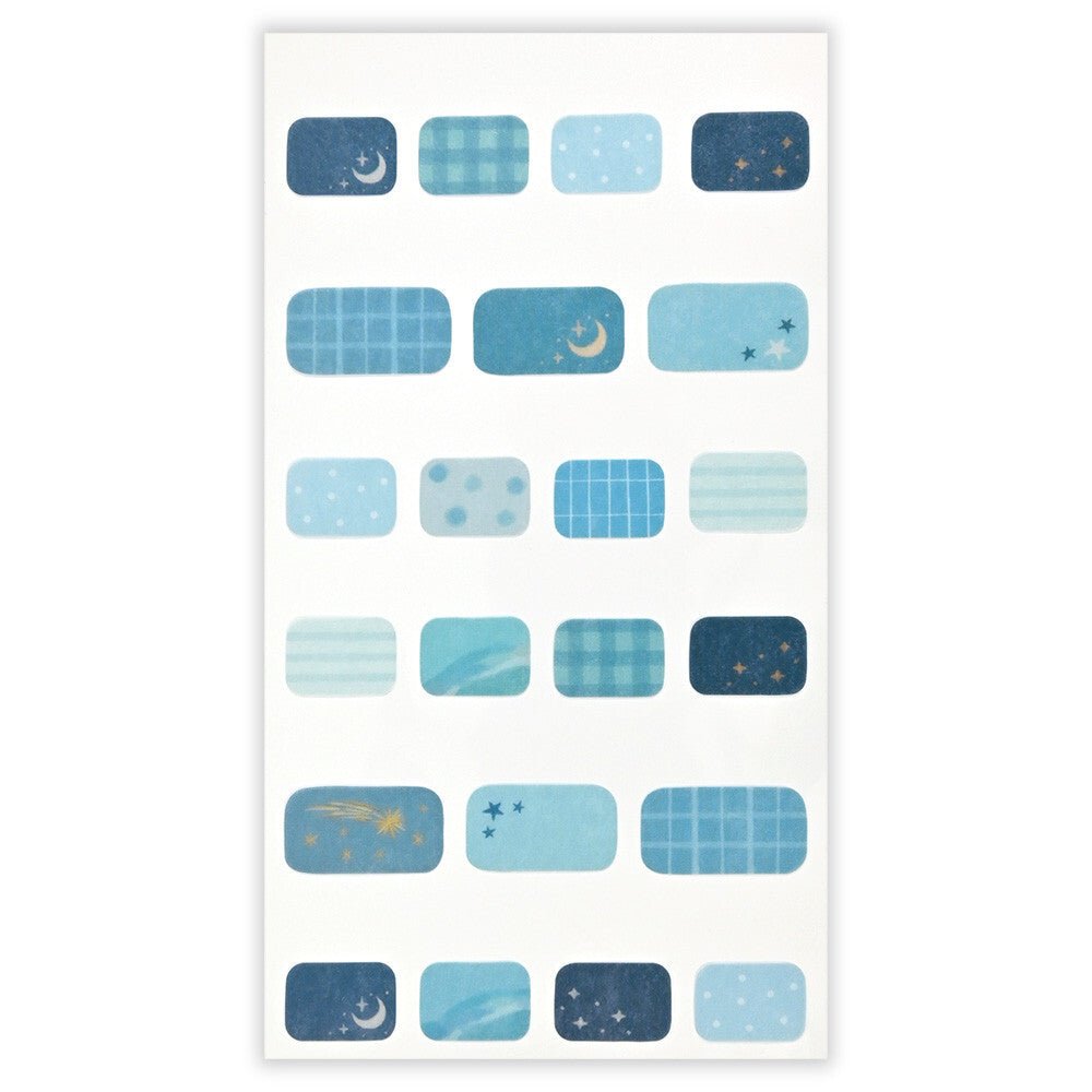 Stickers japonais 2 planches | Mattari Animals | Adorable Pingouin - NB Co Ltd - millenotes