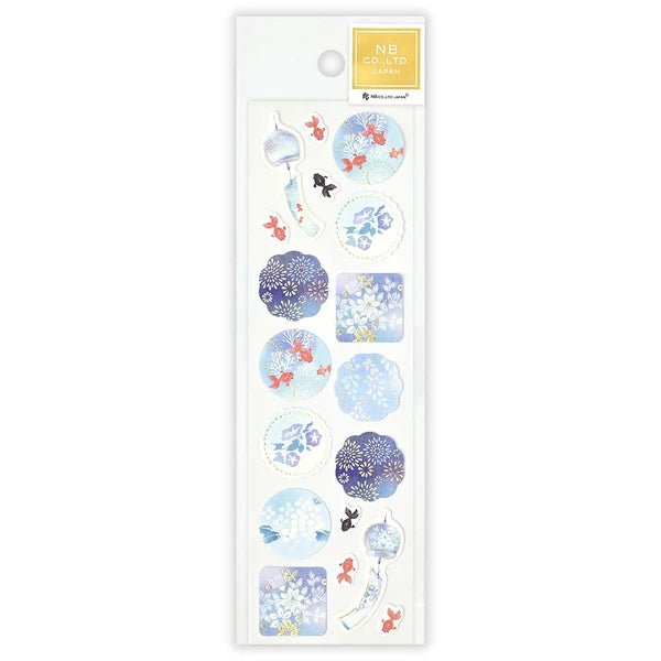 Stickers japonais | Carpes Koï - NB Co Ltd - millenotes
