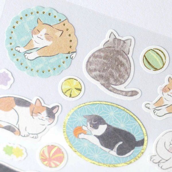 Stickers japonais | Chat YUFUMI - NB Co Ltd - millenotes