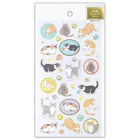 Stickers japonais | Chat YUFUMI - NB Co Ltd - millenotes