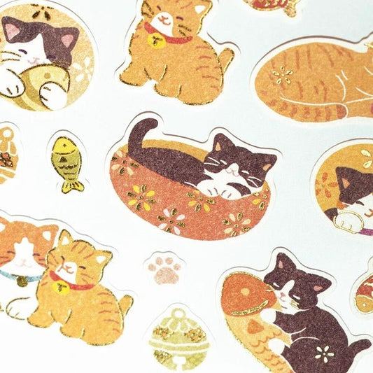 Stickers japonais | Chats Japonais - NB Co Ltd - millenotes