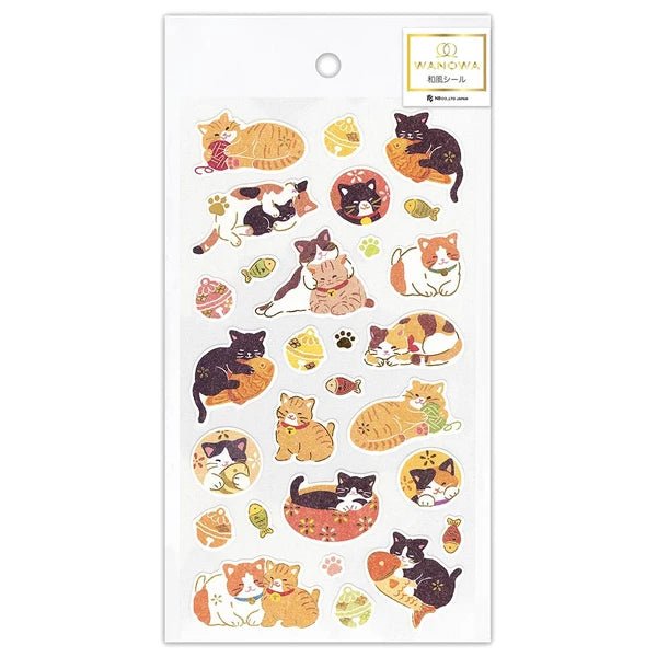 Stickers japonais | Chats Japonais - NB Co Ltd - millenotes
