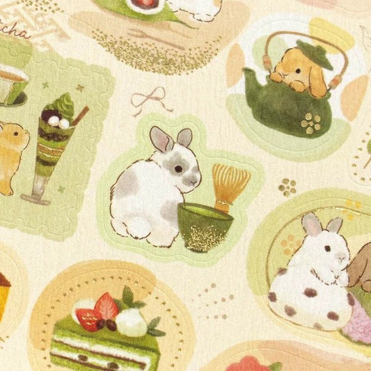 Stickers japonais | Lapins Japonais - NB Co Ltd - millenotes