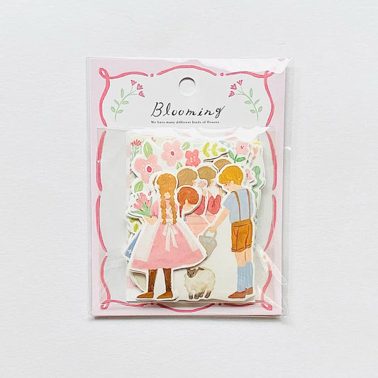 Stickers japonais Mind Wave | Blooming | Rose - Mind Wave - millenotes