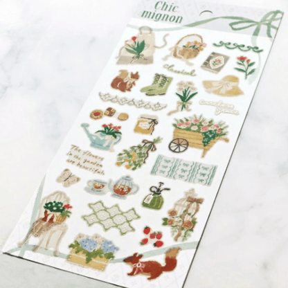 Stickers japonais Mind Wave Chic mignon | Jardinage - Mind Wave - millenotes