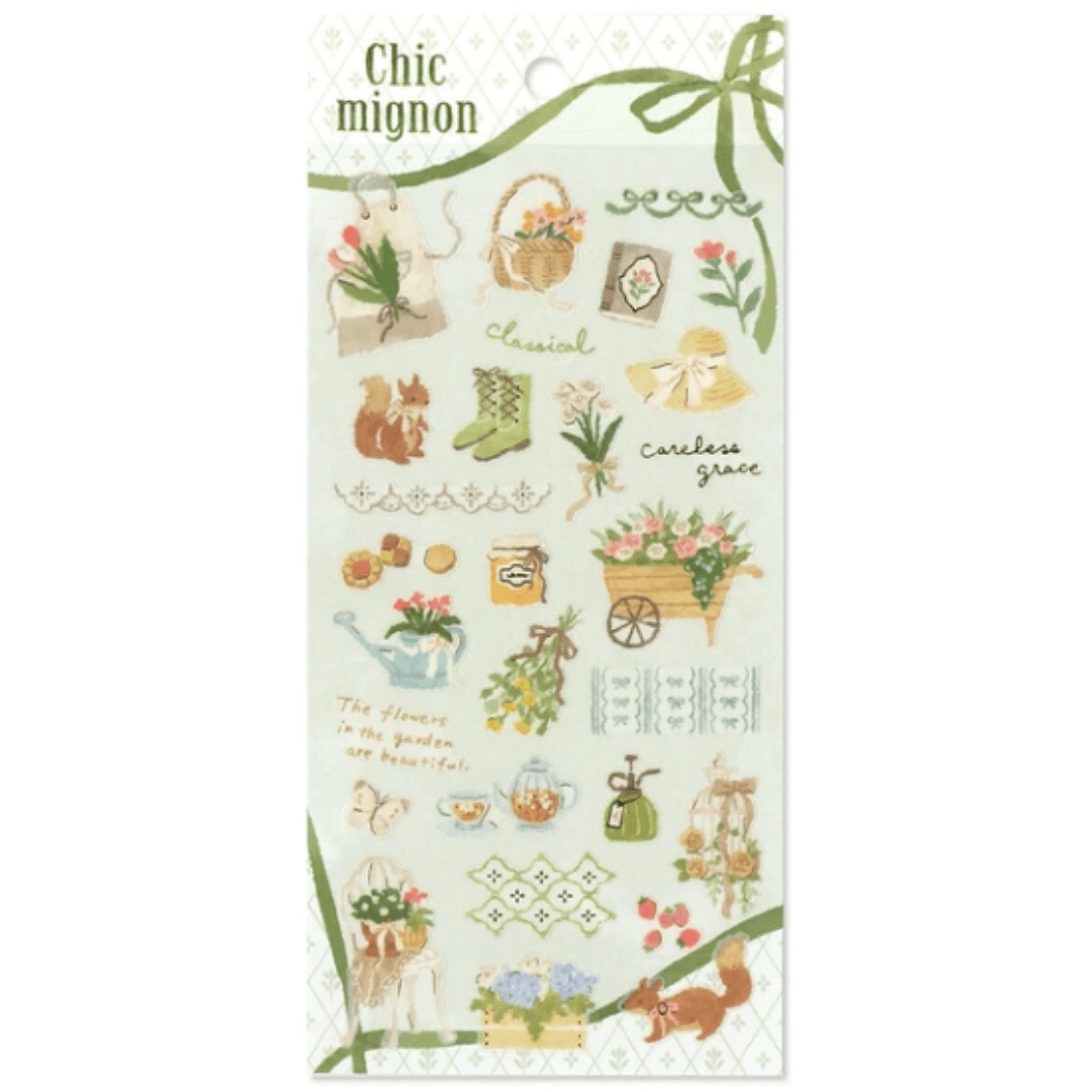 Stickers japonais Mind Wave Chic mignon | Jardinage - Mind Wave - millenotes