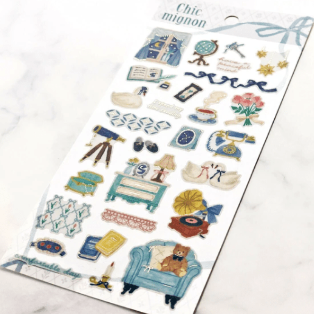 Stickers japonais Mind Wave Chic mignon | Nuit - Mind Wave - millenotes