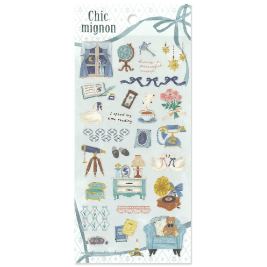 Stickers japonais Mind Wave Chic mignon | Nuit - Mind Wave - millenotes