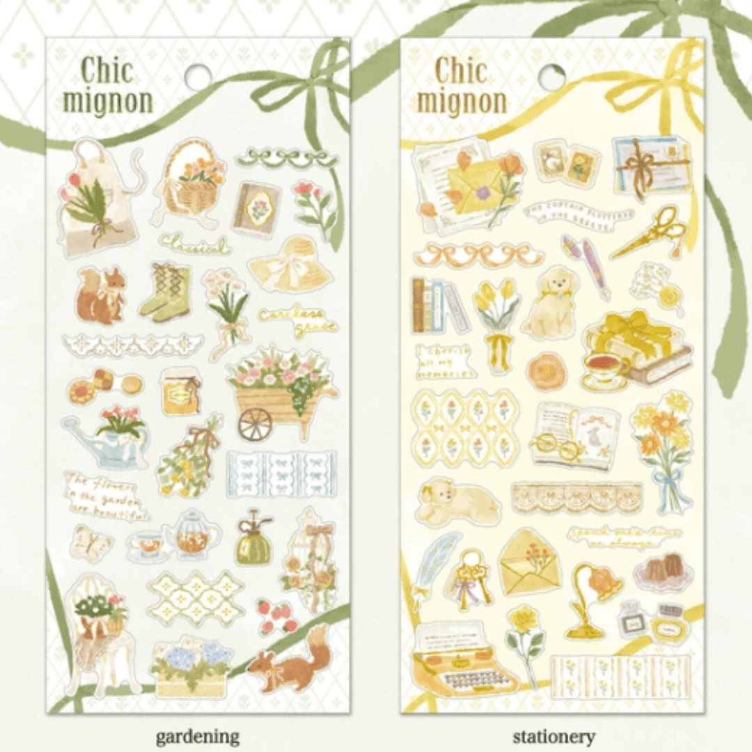 Stickers japonais Mind Wave Chic mignon | Papeterie - Mind Wave - millenotes