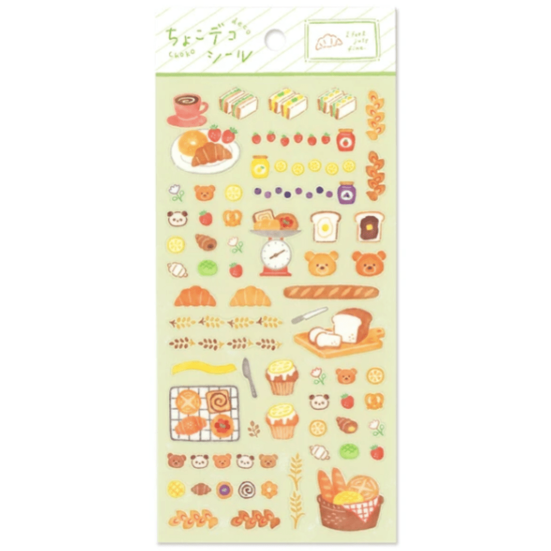 Stickers japonais Mind Wave Choco Deco | Boulangerie - Mind Wave - millenotes
