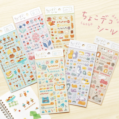 Stickers japonais Mind Wave Choco Deco | Chats - Mind Wave - millenotes