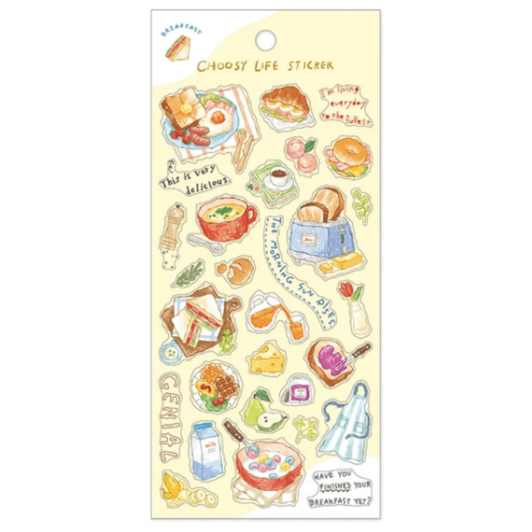 Stickers japonais Mind Wave Choosy | Petit - déjeuner - Mind Wave - millenotes