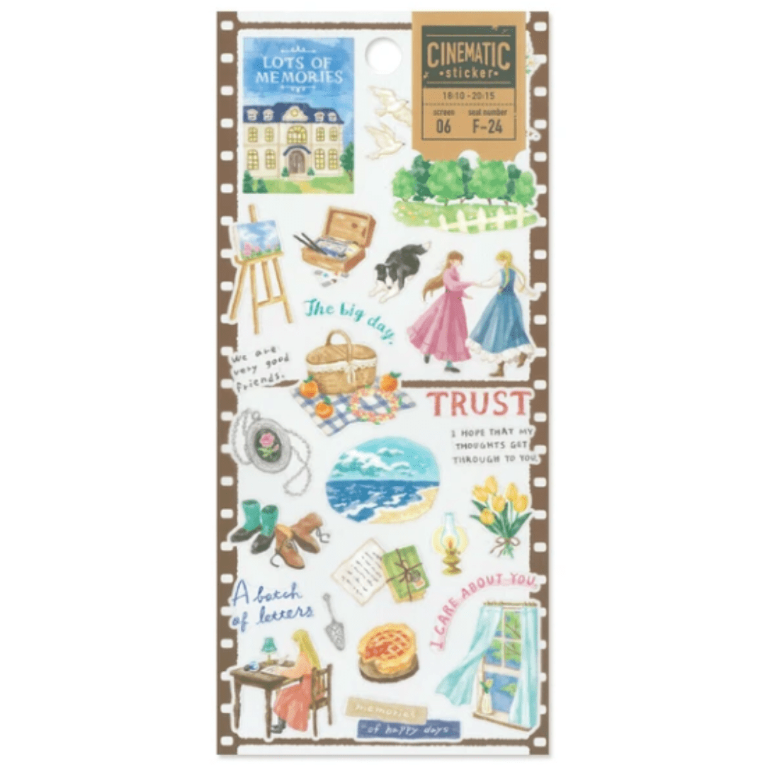 Stickers japonais Mind Wave | Cinematic | Girl - Mind Wave - millenotes