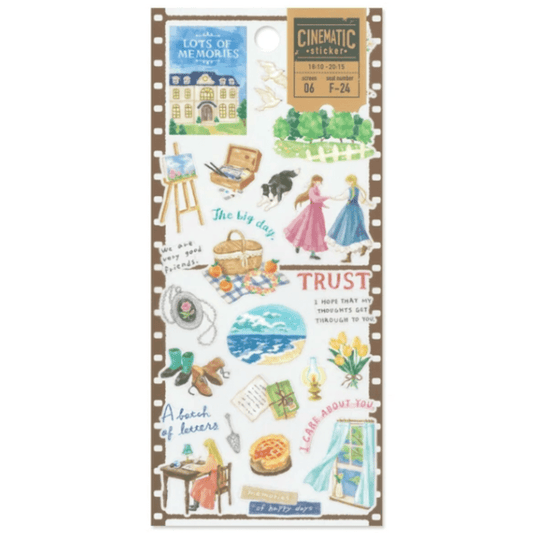 Stickers japonais Mind Wave | Cinematic | Girl - Mind Wave - millenotes