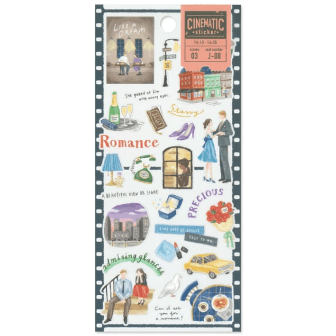 Stickers japonais Mind Wave | Cinematic | Love story - Mind Wave - millenotes