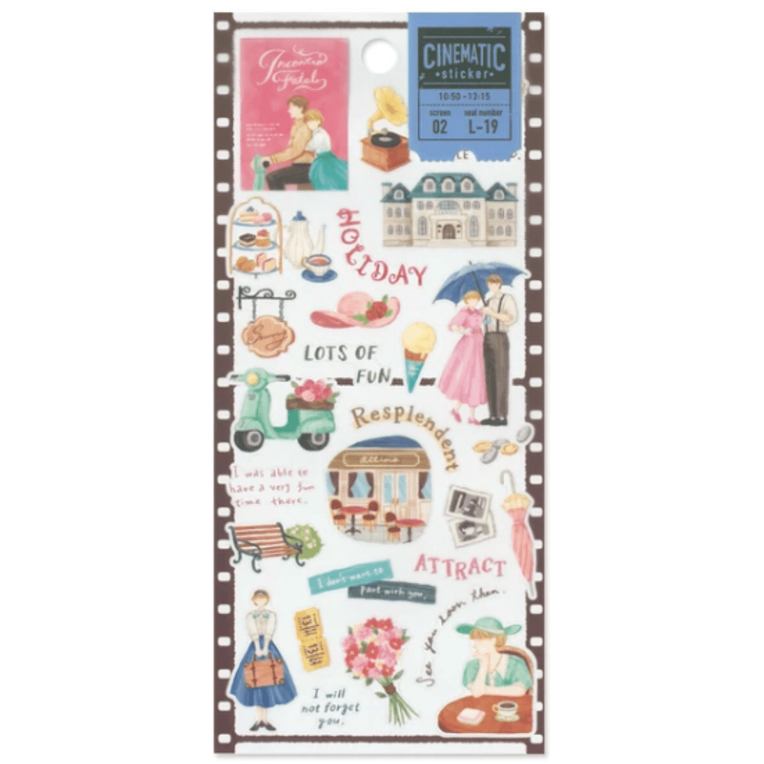 Stickers japonais Mind Wave | Cinematic | Romance - Mind Wave - millenotes