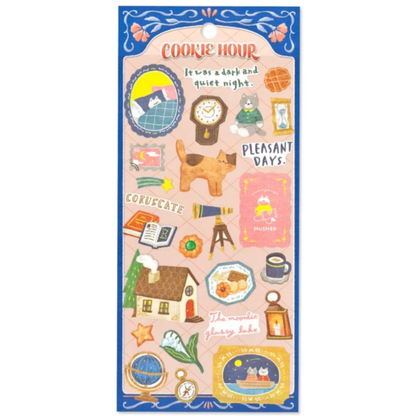 Stickers japonais Mind Wave | Cookie Hour | Chat - Mind Wave - millenotes