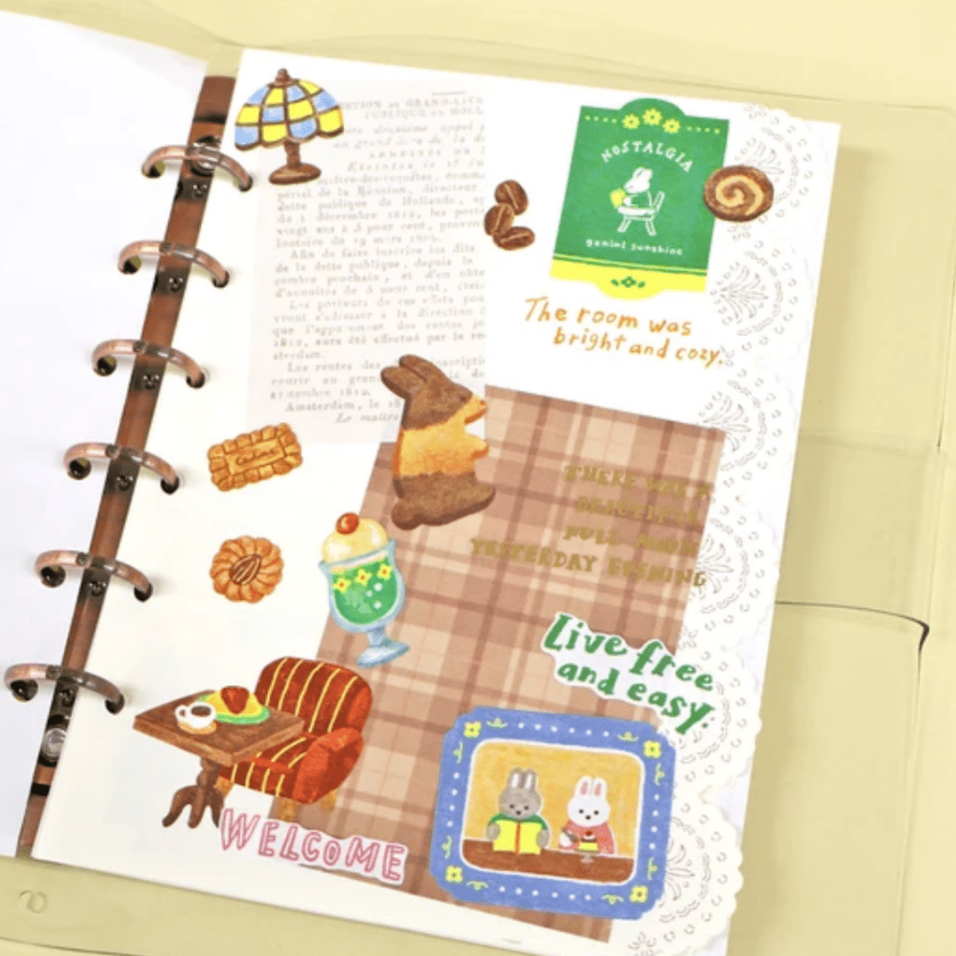 Stickers japonais Mind Wave | Cookie Hour | Lapin - Mind Wave - millenotes
