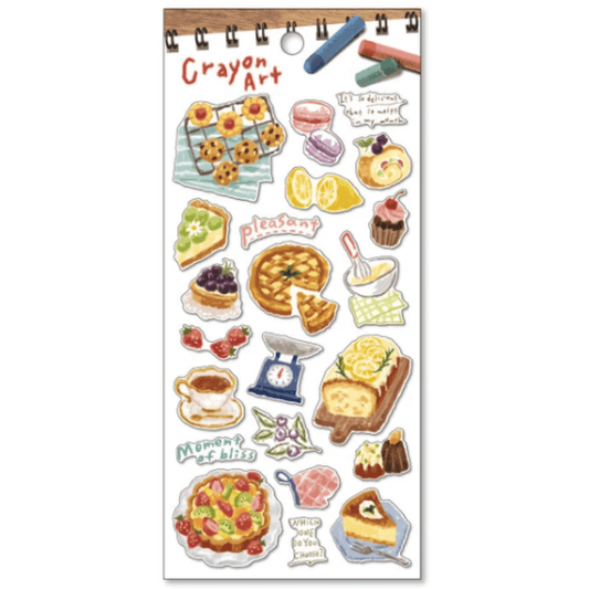 Stickers japonais Mind Wave Crayon Art | Gourmandises - Mind Wave - millenotes