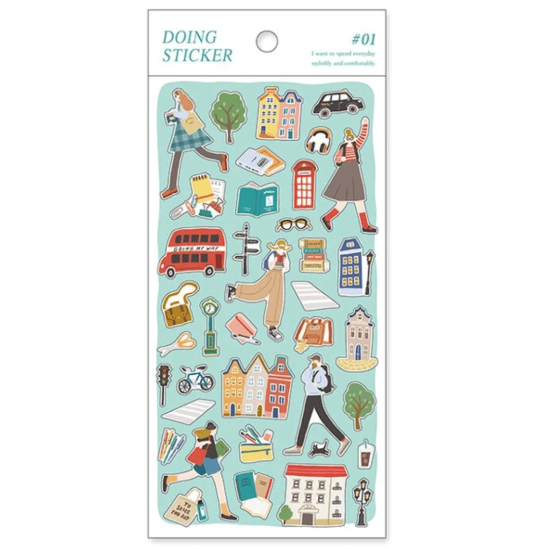 Stickers japonais Mind Wave Doing | Études - Mind Wave - millenotes