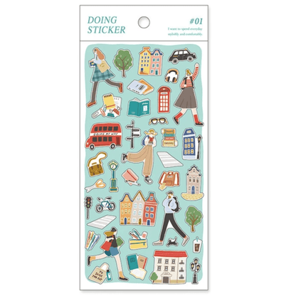 Stickers japonais Mind Wave Doing | Études - Mind Wave - millenotes