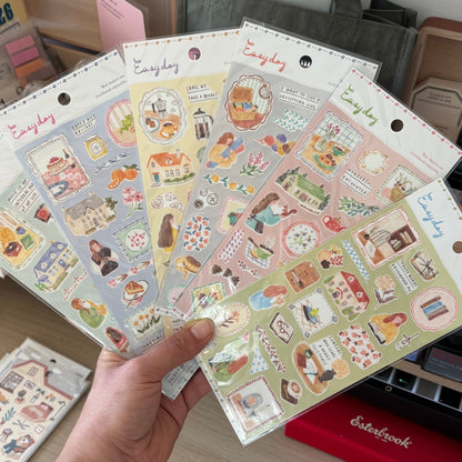 Stickers japonais Mind Wave Easy Day | Couture - Mind Wave - millenotes