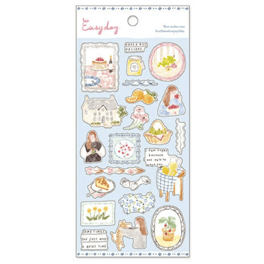 Stickers japonais Mind Wave Easy Day | Fruits - Mind Wave - millenotes