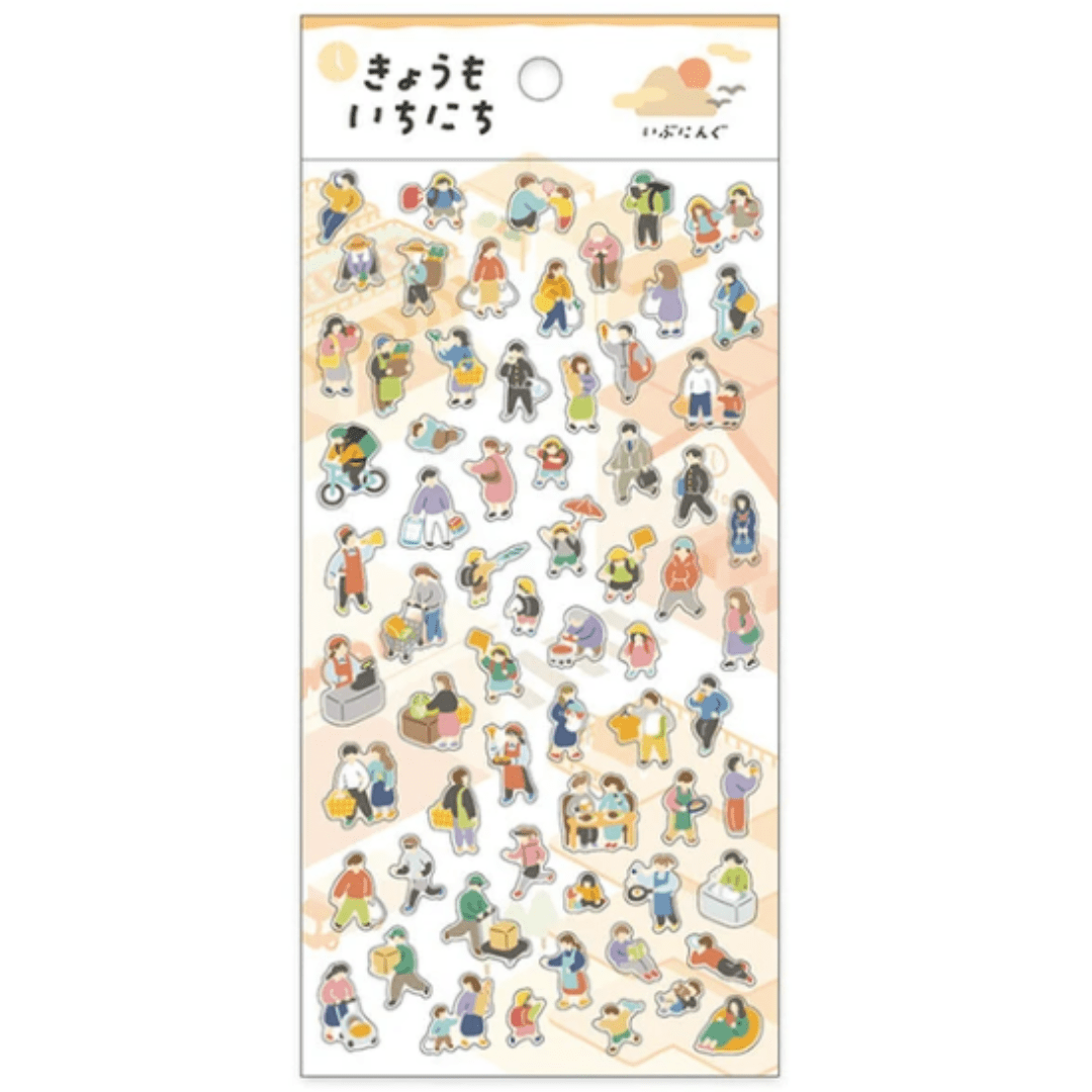 Stickers japonais Mind Wave | Kyomo ichinichi | Rose - Mind Wave - millenotes