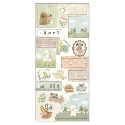 Stickers japonais Mind Wave LAMPO | Chien - Mind Wave - millenotes