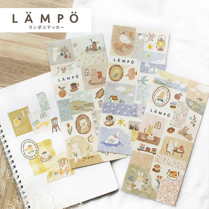 Stickers japonais Mind Wave LAMPO | Lapin - Mind Wave - millenotes