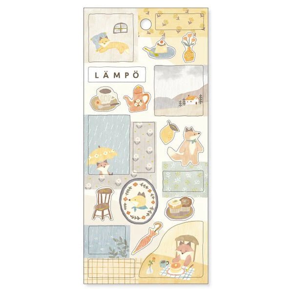 Stickers japonais Mind Wave LAMPO | Renard - Mind Wave - millenotes