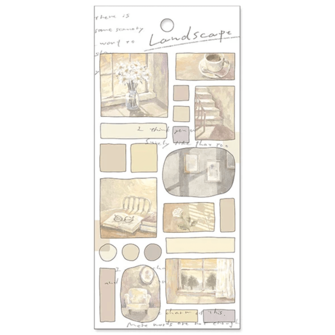 Stickers japonais Mind Wave Landscapes | Twilight - Mind Wave - millenotes