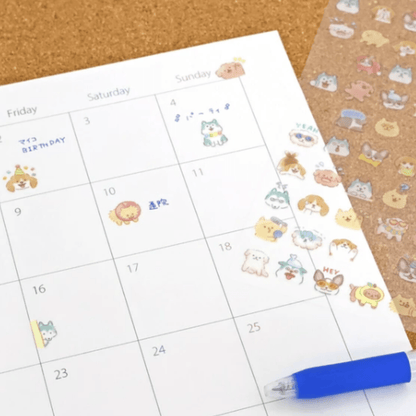 Stickers japonais Mind Wave Mood Icon | Chiens - Mind Wave - millenotes