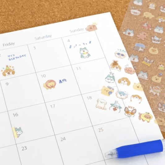 Stickers japonais Mind Wave Mood Icon | Chiens - Mind Wave - millenotes