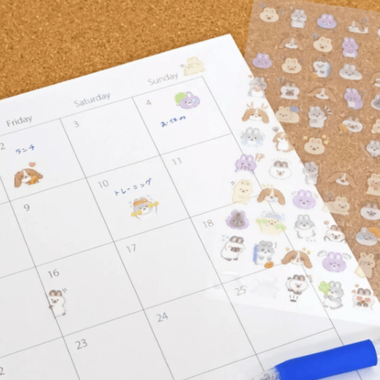 Stickers japonais Mind Wave Mood Icon | Lapins - Mind Wave - millenotes