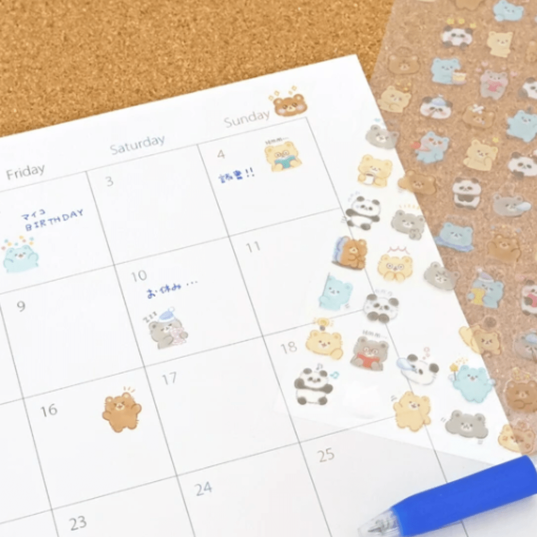 Stickers japonais Mind Wave Mood Icon | Ours - Mind Wave - millenotes