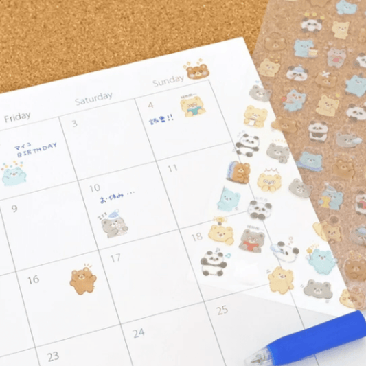 Stickers japonais Mind Wave Mood Icon | Ours - Mind Wave - millenotes