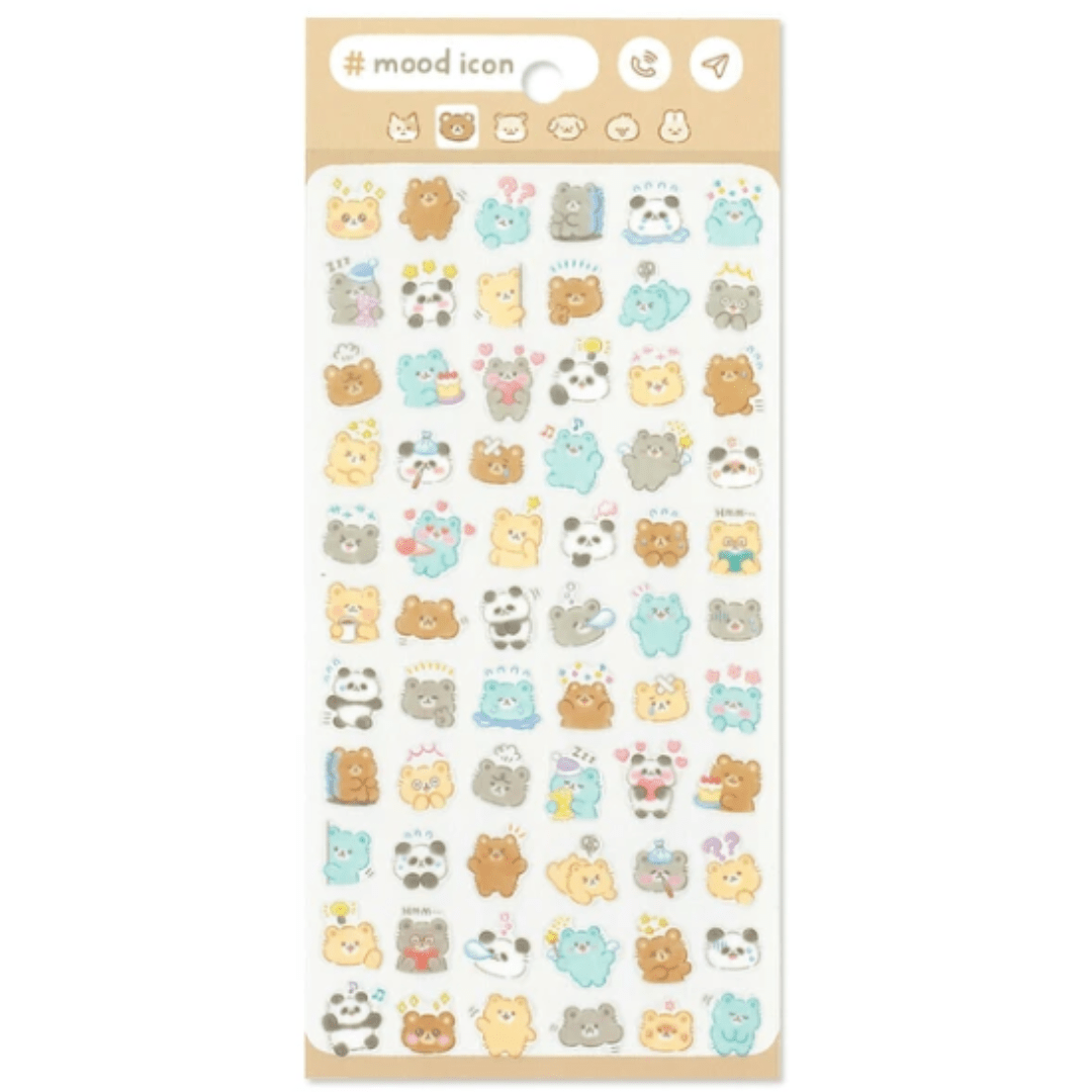 Stickers japonais Mind Wave Mood Icon | Ours - Mind Wave - millenotes