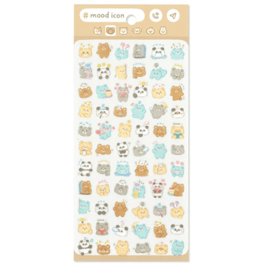 Stickers japonais Mind Wave Mood Icon | Ours - Mind Wave - millenotes