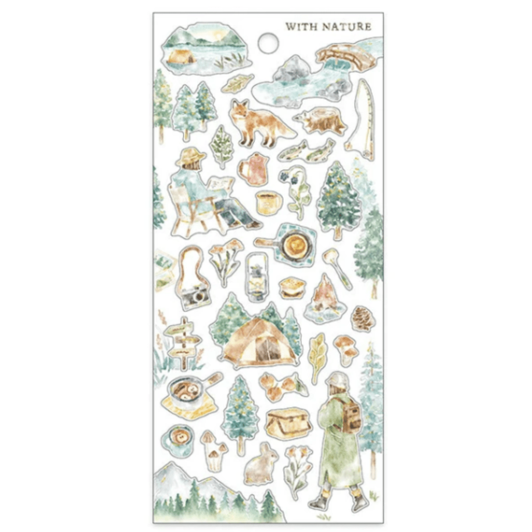 Stickers Japonais Mind Wave Nature | La randonnée - Mind Wave - millenotes