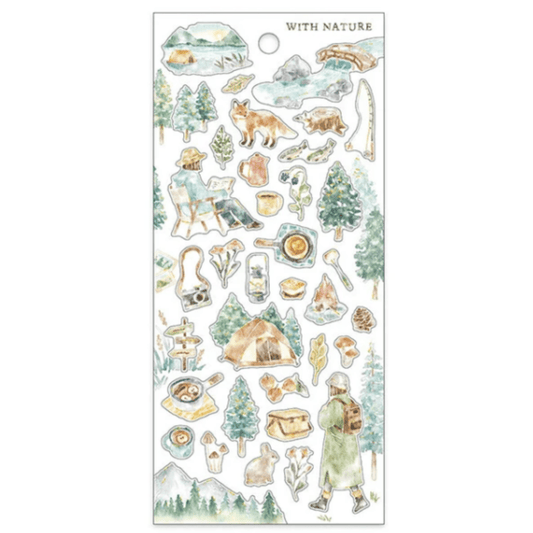 Stickers Japonais Mind Wave Nature | La randonnée - Mind Wave - millenotes