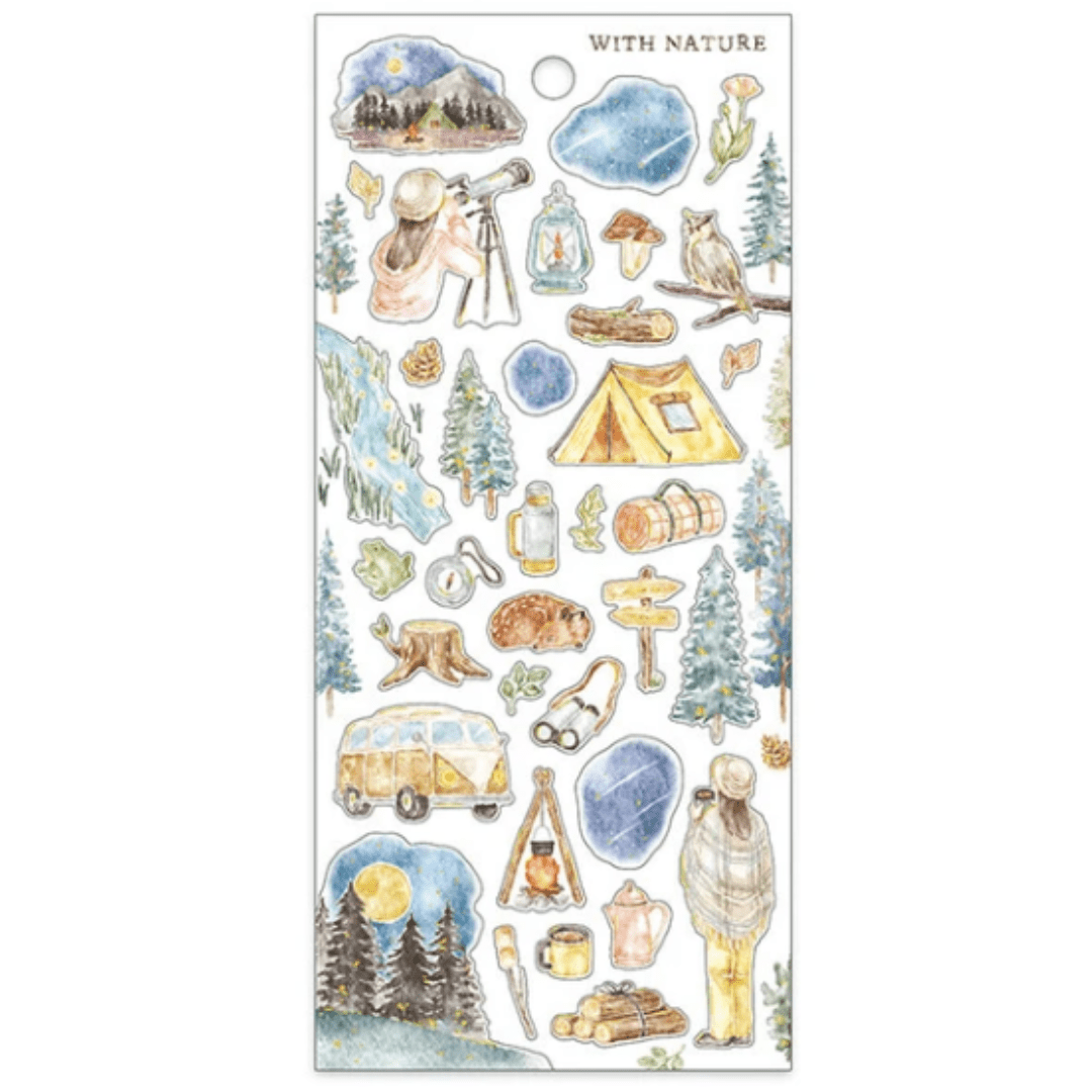 Stickers Japonais Mind Wave Nature | Nuit étoilée - Mind Wave - millenotes