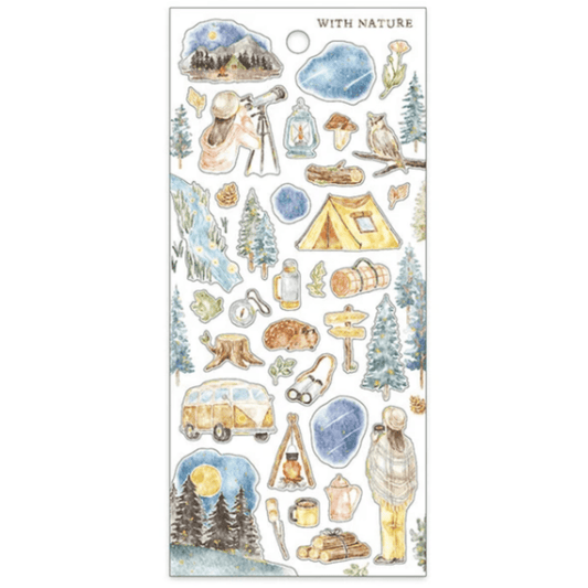 Stickers Japonais Mind Wave Nature | Nuit étoilée - Mind Wave - millenotes