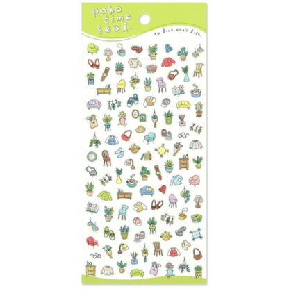 Stickers japonais Mind Wave Poko Time Seal | Maison - Mind Wave - millenotes